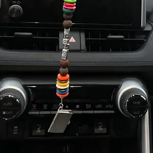 Essential oil beaded car diffuser