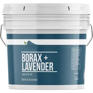 Borax with Lavender Essential Oil, 1 Gallon Bucket, Light & Refreshing Scent, Laundry Additive