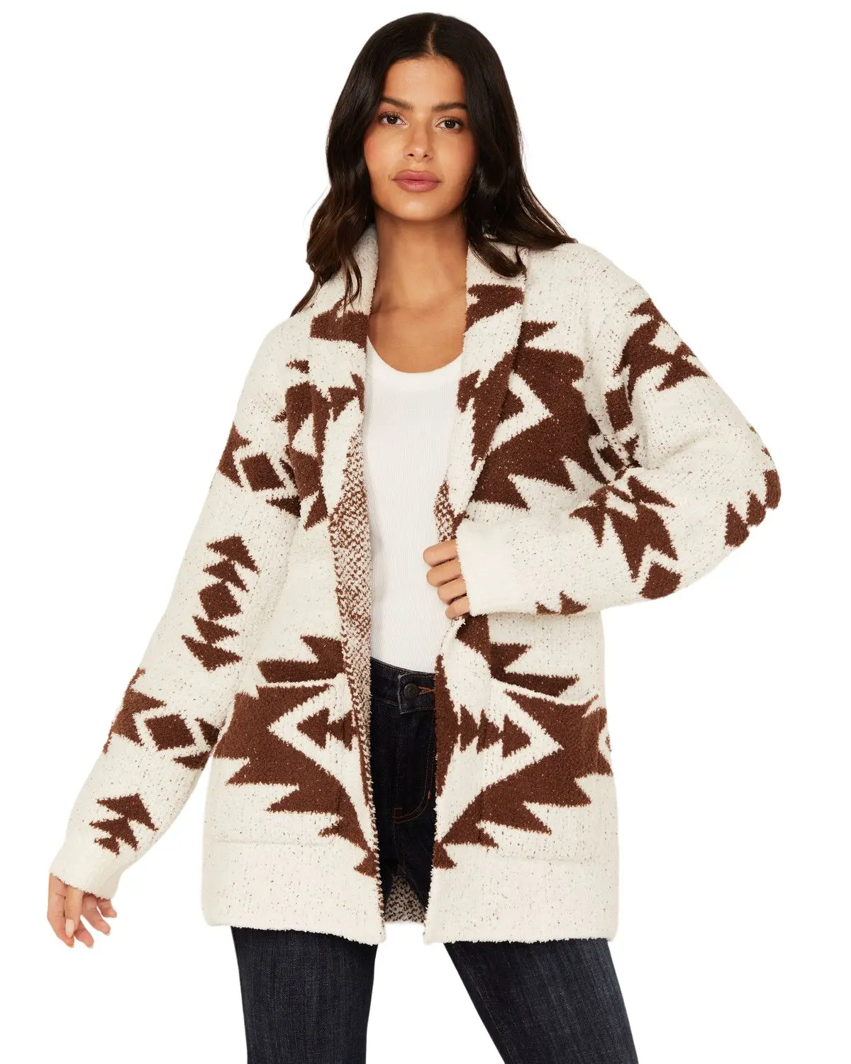 Idyllwind Women's Women'S Hanover Fluffy Knit Cardigan - Iwho24sw28-Iv