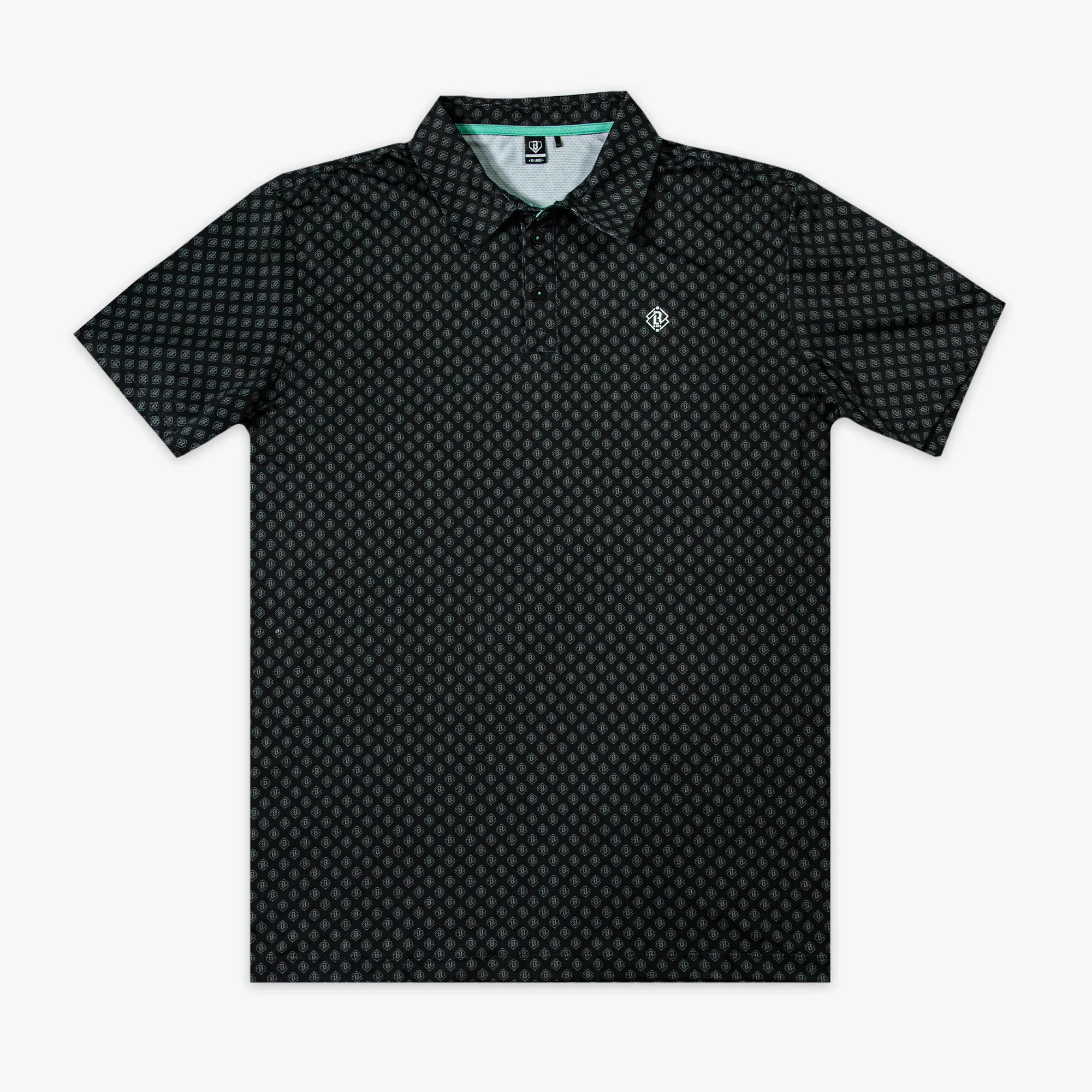 Pro Series Elite Polo - Black/Gray