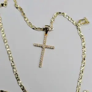 CROSS chain gold-plated 18"inches beautiful style