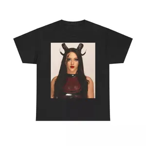 Women's Stephanie Vaquer WWE NXT Short-Sleeve Graphic T-Shirt - Round Neck, Polyester Spandex Blend, Smooth Soft Fabric, Wrestling Fan Top, Women's Clothes