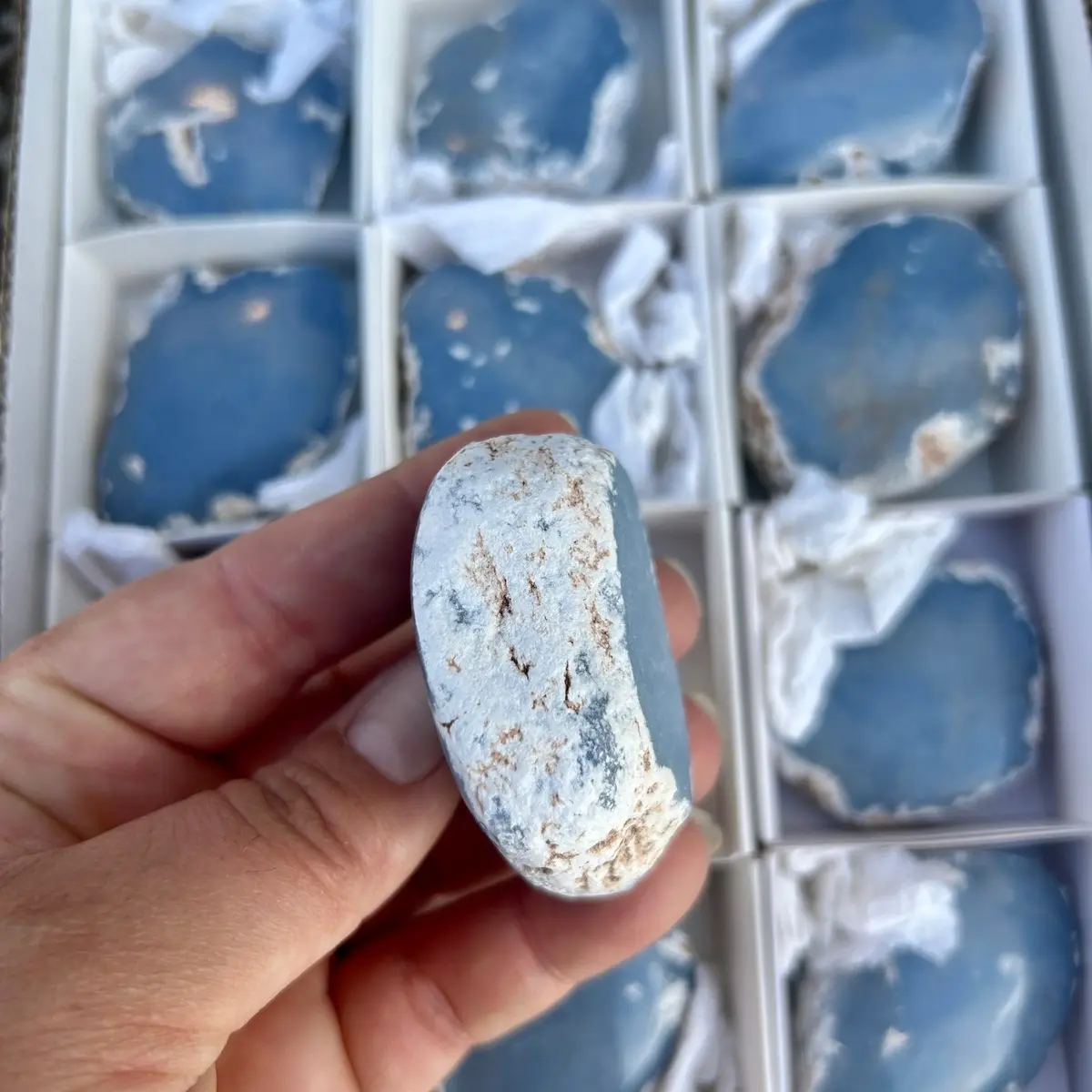 Angelite Soothing Stone