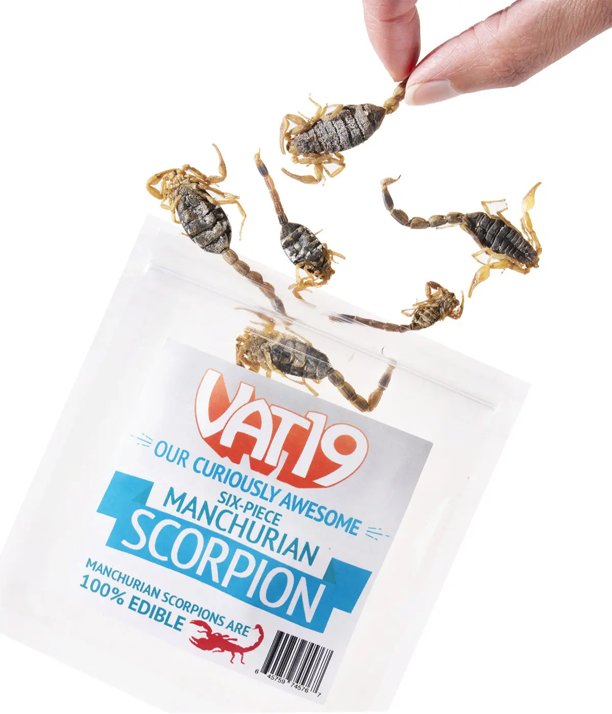 Dried Manchurian Scorpions, Herbal Seasoning for Culinary Use