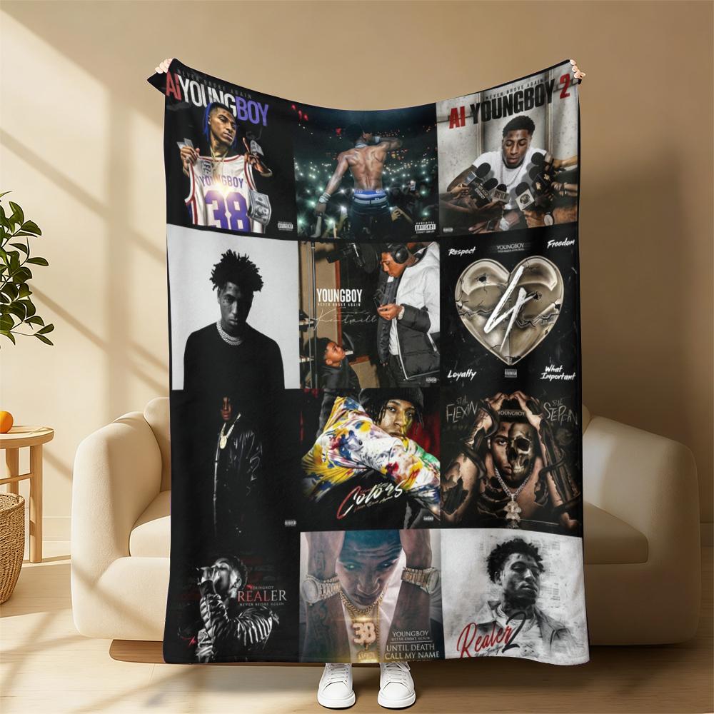 Countdown Sale! Young-boi Blanket Album Cover for Fans Warm Cozy Flannel Blankets Throw Merch Soft Roman Blanket for Home Decor Bed Sofa Living Room blankets Suitable for all four seasons cozy flannel blanket A gift suitable for fans, friends and children Countdown Sale! Young-boi Blanket Album Cover for Fans Warm Cozy Flannel Blankets Throw Merch Soft Roman Blanket for Home Decor Bed Sofa Living Room blankets Suitable for all four seasons cozy flannel blanket A gift suitable for fans, friends and children