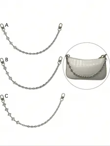 Fashionable Rhinestone Bag Strap, Elegant Crystal Shoulder Strap, Versatile Design for All Occasions, Stylish Accessory for Handbags, Fashionable Chain Strap