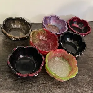 Large Flower Trinket Dish