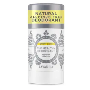 Lavanila Sport Luxe Healthy Deodorant for Women & Men, Aluminum-Free Natural Deodorant Stick with Lemon & Tea Tree, Vegan Cruelty-Free Long-Lasting Odor Protection for Active & Athletic Use, Allure Award Winner, 2 oz