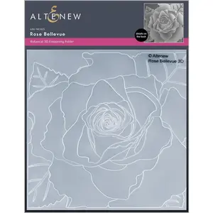 Rose Bellevue 3D Embossing Folder