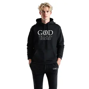 God Is "The Luxury Designer" - Black Hoodie