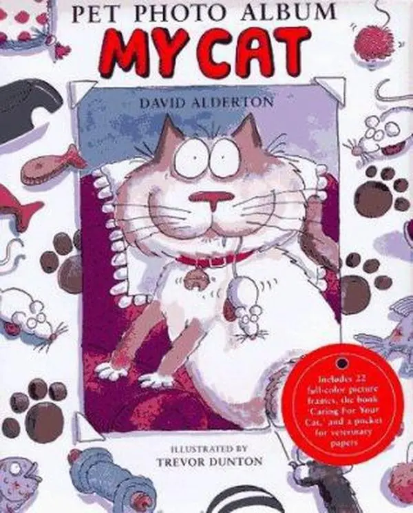 USED Book - Pet Photo Album: My Cat by David Alderton (Hardcover) - english