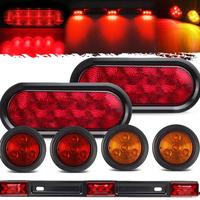 2pcs taillight + 4pcs maker lights +14inch ID Bar