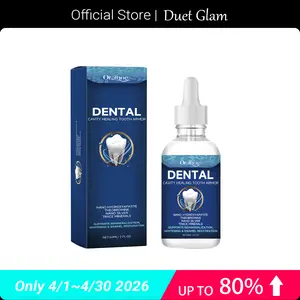 Fluoride-Free Hydroxyapatite Tooth Repair Drops – Helps Restore Enamel, Reduce Tooth Sensitivity, Remove Yellow Stains, Whiten Teeth & Freshen Breath