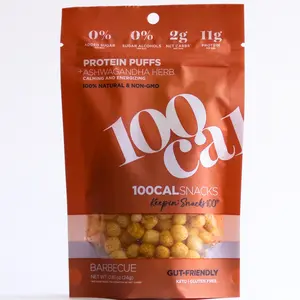 BBQ Protein Puffs 100 Calories, 11g Protein, Organic Kale, Gluten-Free, Keto-Friendly, Crunchy & Delicious – Try Me Pack