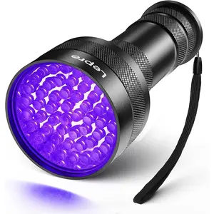51 LEDs UV Light Handheld Blacklight, UV Flashlight Black Light, 395nm Detector for Pet Urine, Stains, Bed Bug and Scorpions, Battery Not Included