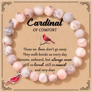 Sympathy Memorial  for Loss of Loved One in Heaven, Cardinal Ornament Gifts for Women