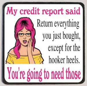 M160 Hooker Heels Funny Magnet