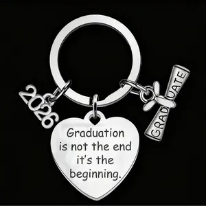 2026 Graduation Season Inspirational Keychain Gift, Graduation Ceremony Commemorative Gift