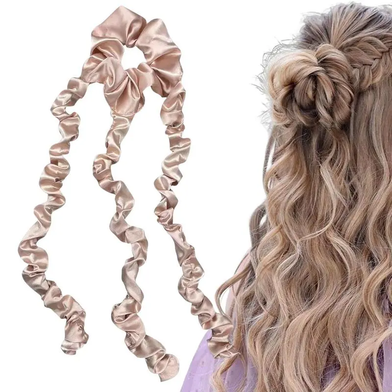 Heatless Curler Headband - Overnight Curls, No Heat Damage - Soft Satin Curling Rod for Long & Short Hair