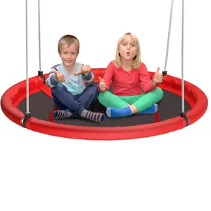 SkyBound A 600LBS Capacity Swing for Kids Safe Durable No Shaking Thickened Edges Prevent Bumps Adults Can Accompany Secure Fun Interaction