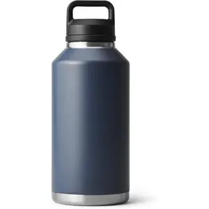 64 oz Bottle, Vacuum Insulated, Leakproof, Stainless Steel with Chug Cap, Navy