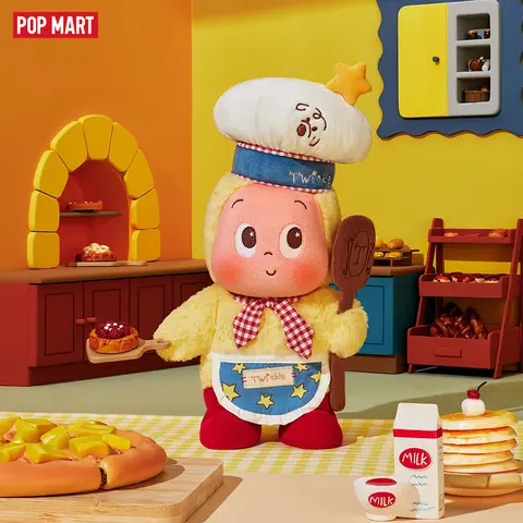 POP MART MOON GELATO Series-Baker Plush Doll，Summervibes