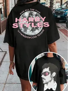 [Sale up to 40%],[Freeship] Harry Styles Tour 2026 T-Shirt, 2 Sided Concert Tee ,Harry Styles Inspired Vintage Tour Shirt 2026, Retro Pop Concert Graphic Tee, Music Fan Shirt, Disco Era Aesthetic T Shirt, Unisex Streetwear Tee Gift for Fans
