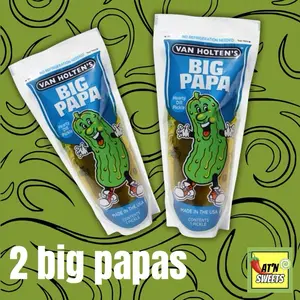 2 Van Holten's Big Papa Hearty Dill Pickles