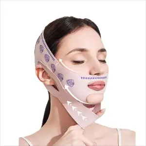 V Line Face Lifting Strap Face Lifting Sculting,For Double Chin Reduction,Adjustable Skincare ol Sleeping Mask Strap Band For Women And Men.