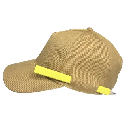 Unisex Brown Baseball Hat Cap 4.0 - 1-Size Polyester & Acrylic Headwear, Double-Ply Soft Silk Poly Interior, Inner Pocket, Waterproof NFC Chip Pocket for Dry Cards, Carpenter Pencil Slots, Hand Wash Only, Hats for Women