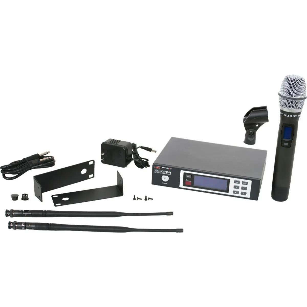 Galaxy Audio CTS Series Handheld System, Includes CTSR Receiver and HH85 Handheld Transmitter, 920 Selectable UHF Frequencies, Code D: 584-607 MHz
