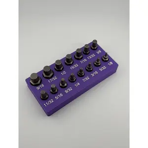 Harbor Freight Icon Extractor 15Pc Set Organizer – With Magnet Slots