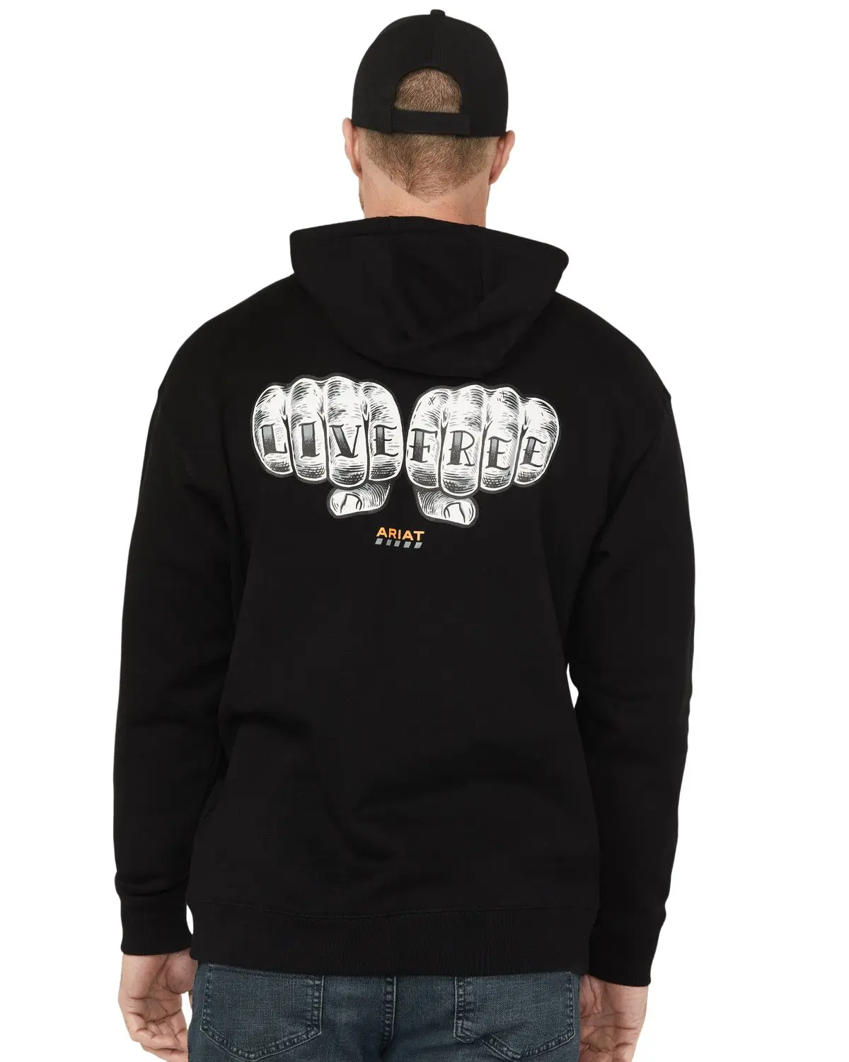 Ariat Men's Men'S Rebar Workman Bare Knuckle Hooded Sweatshirt - 10062715
