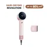 Bluvol by Fanttik Travel Hair Dryer, High Speed lonic AquaGlow Tech Blow Dryer with HD Display, Magnetic Concentrator, Brushless Motor - Formely FanttikSolo AURA H10 APEX, Summerhairstyles,dorm essentials, Sep FallPick