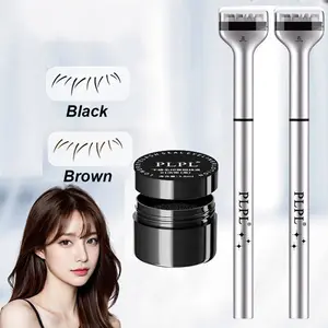 Waterproof Lower Lash Stamp Reusable - Lower Lash Stamp with Ultra-Fine Eyeliner Pen, DIY Natural Eyelash Pen, Easy to Use, Long-Lasting, Waterproof, Smudge-Proof Quick Eye Makeup Tool Kit