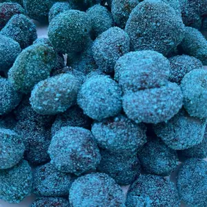 Rick’s Chamoy Sour Rasberry Gushers 8 ounce Pack - Blue Coated Sweet Treats