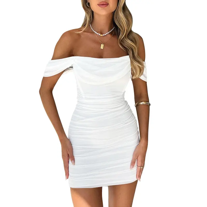 black and white pattern dress Black & White Striped Long Sleeve Knit Mini Dress Black & White / 10