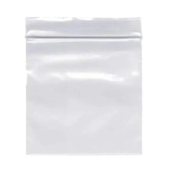 Clear Zip Top Seal Recloseable Lock Bags 3x3 Packaging Supplies 100 Pack