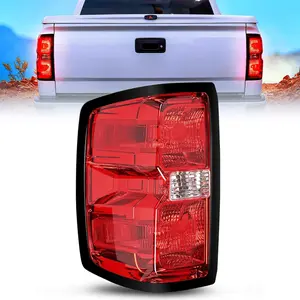 Nilight Taillight Assembly for 2014 2015 2016 2017 2018 2019 Chevy Silverado 1500 2500HD 3500HD 2015-2019 GMC Sierra 3500HD 2019 Silverado 1500LD OE Style Rear Lamp Driver Side brake