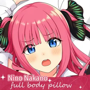 Anime Dakimakura Japanese Otaku Waifu Life Size Doublesided Print Hugging Body Pillov Cover The Quintessential Quintuplets Nino Nakano