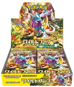 Pokemon Japanese Booster Box SV5K Wild Force - Factory Sealed - 30 Packs