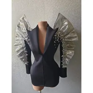 Class Sister Fly Black Dress