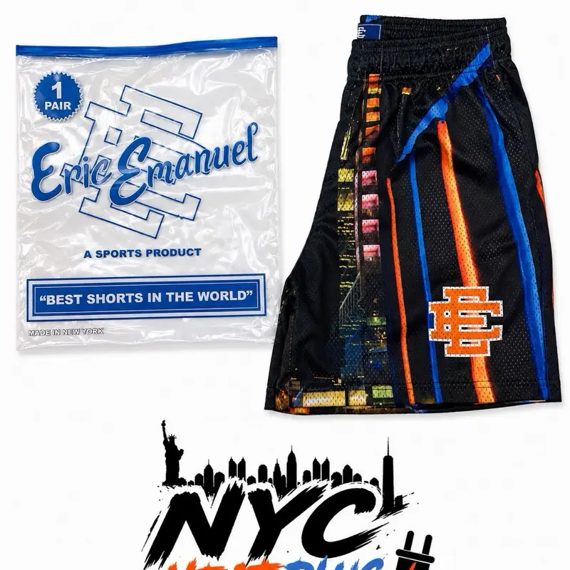 Eric Emanuel New York Shorts Size L & XL