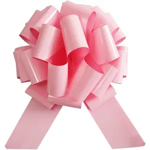 1Pc 16 Inch Big Pink Giant Bow Large Gift Bow for Christmas Gift Refrigerator New House Bicycle and Party Decoration Giant Gift Packaging Bow