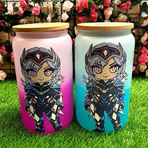 Color-Changing Glass Cups, Call of Duty Mobile Siren Mythic Themed Drinkware