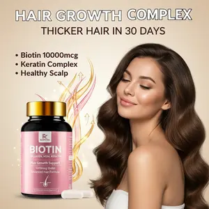 3-Bottle Pack Hair Growth Capsules, Promote Hair Health, Thickness, and Strength with Biotin, Collagen, and Keratin Formula, 30-Day Supply
