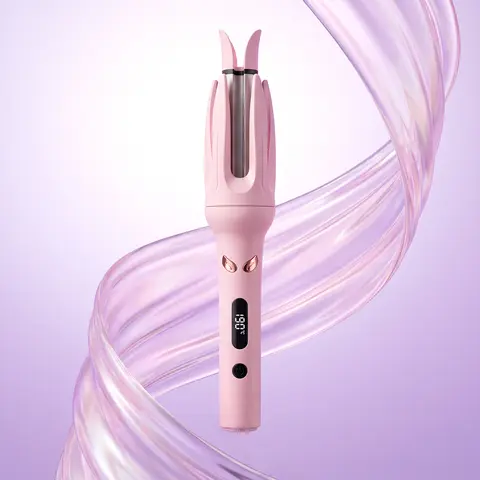 Automatic Hair Curler stick Iron,Lazy curling  tool for long hair,Electric Curling wand,Beauty products Auto-Rotating Ceramic,Travel-Friendly