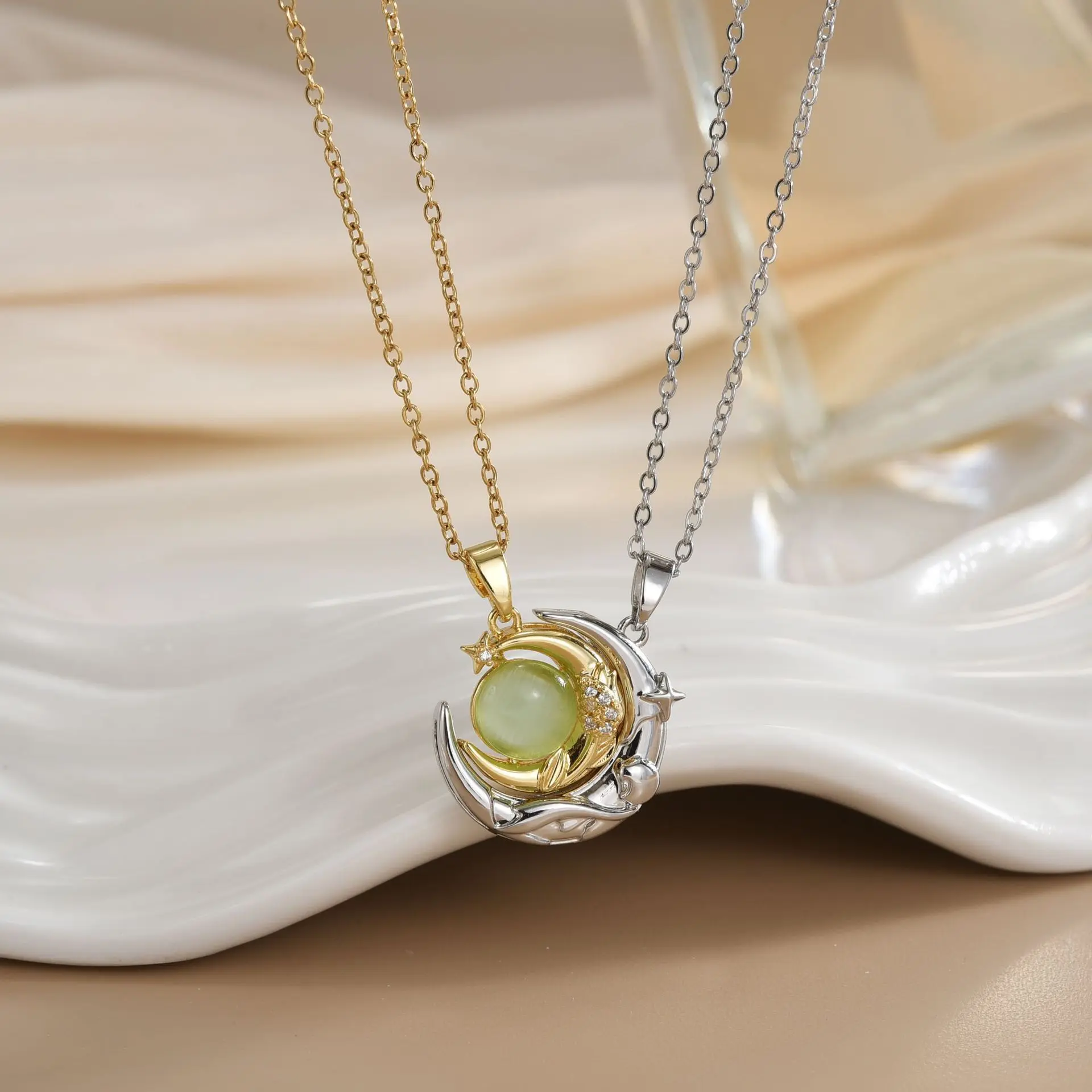 Magnetic couple necklace 11