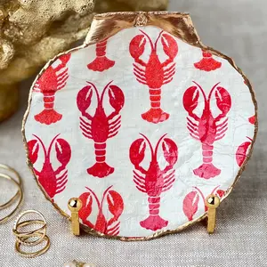 Lobster Scallop Shell