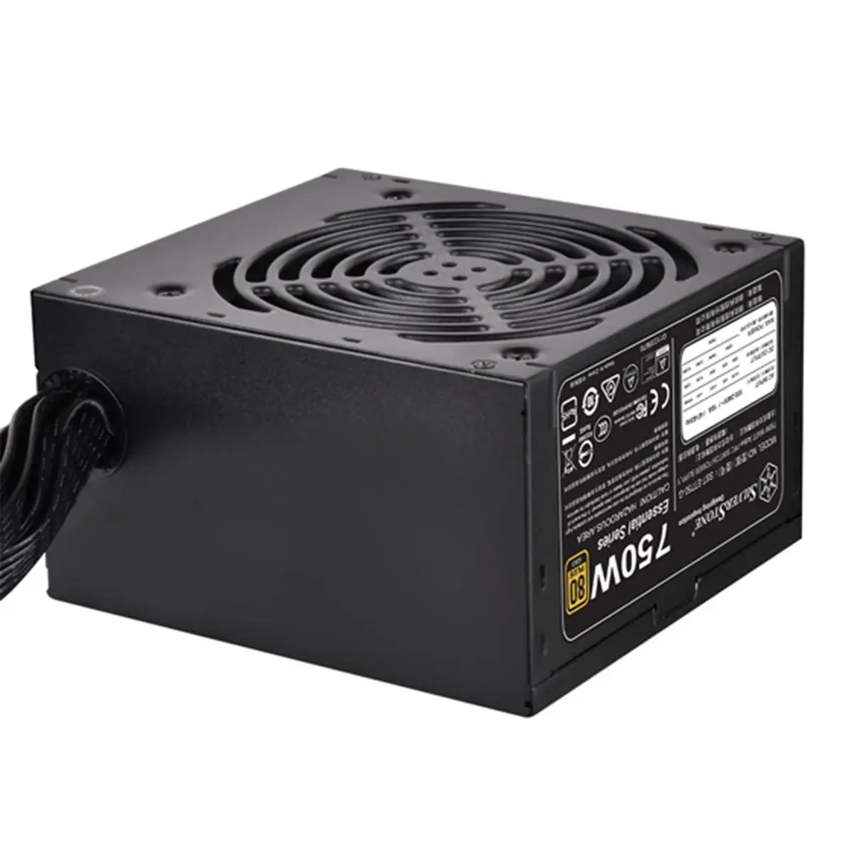 SilverStone Technologies  750 watt 80 Plus Gold ATx PC Power Supply, Black
